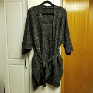 🍭🎄Babaton(Aritzia) Italian Mohair blended long belted open cardigan w pockets